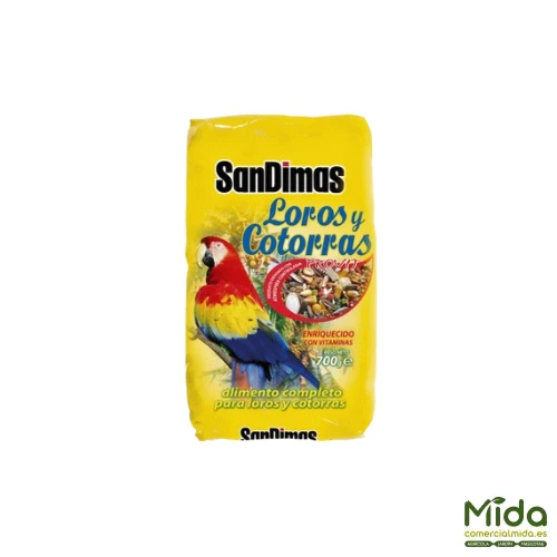 SANDIMAS Loros y Cotorras
