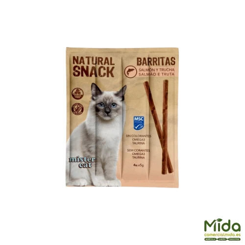 SANDIMAS Natural Snack Barritas Para Gatos