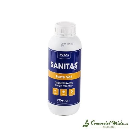 Desinfectante SANITAS FORTE VET ZOTAL Acción Rápida