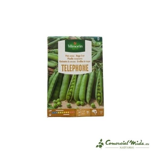 VILMORIN Semillas de Guisante Telephone de Enrame 150 gr