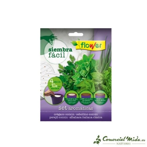 Siembra Fácil FLOWER Semillas Aromáticas