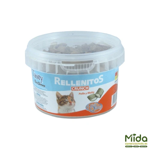Snacks SANDIMAS Rellenitos Para Gatos en Bote