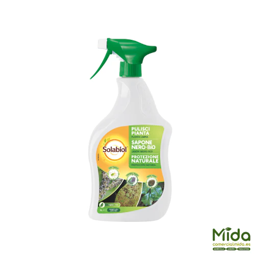 SOLABIOL Jabón Negro Limpiador Foliar 1L