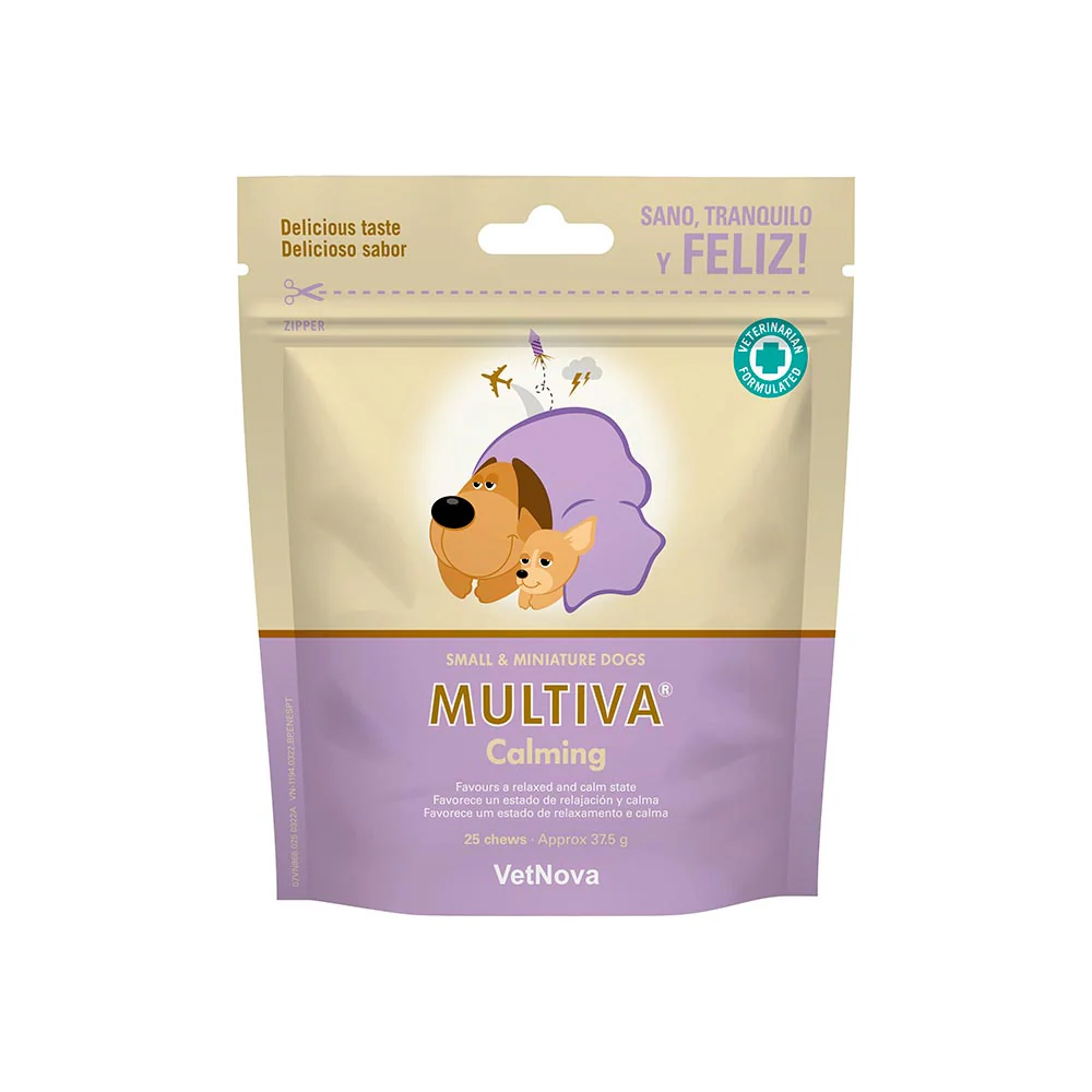 Suplemento Calming para Perros y Gatos pequeños y minis MULTIVA
