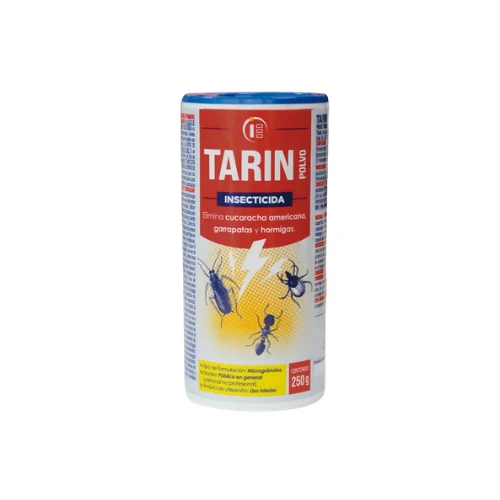 Tarín Insecticida en Polvo Insectos Rastreros