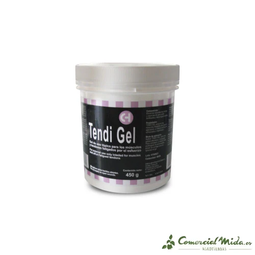 TENDI-GEL Alivio y Revitalizador Muscular para Caballos 450g