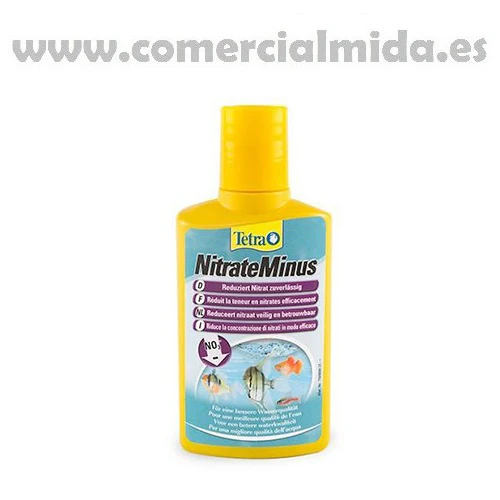 TETRA NITRATE MINUS anti nitratos para limpieza de acuarios