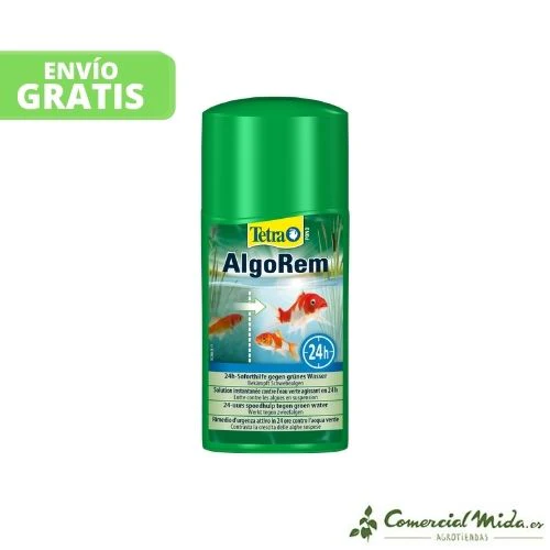 Tratamiento TETRA POND ALGOREM Contra el Agua Verde en Acuarios - Image 2