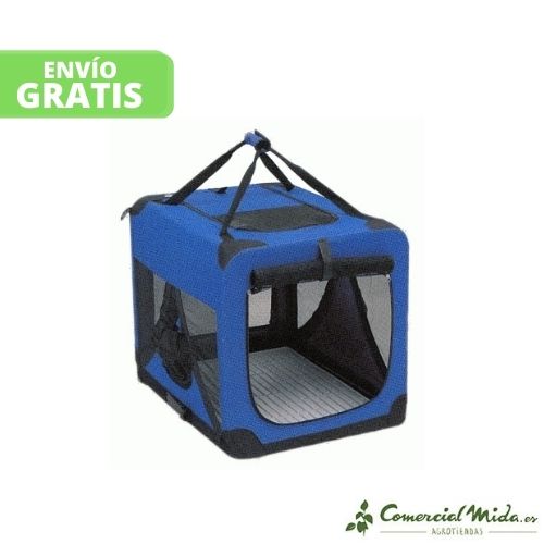 Transportín de Nylon Plegable para Mascotas