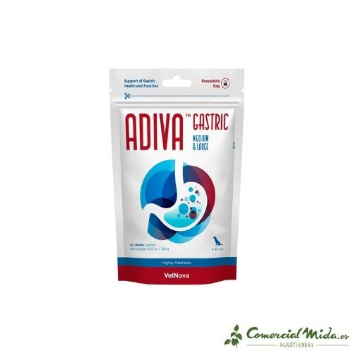 VETNOVA Adiva Gastric Protector 30 Chews - Image 2
