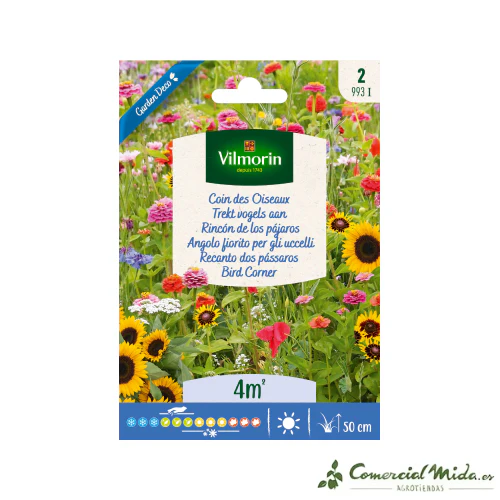 VILMORIN Semillas Flores Rincón de los Pájaros