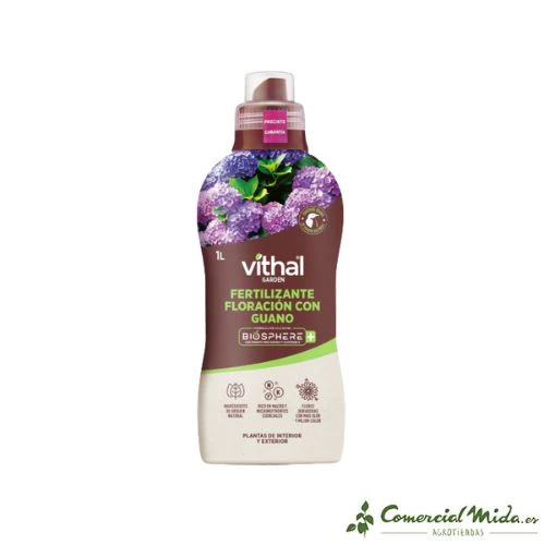 VITHAL GARDEN Fertilizante Floracion Guano